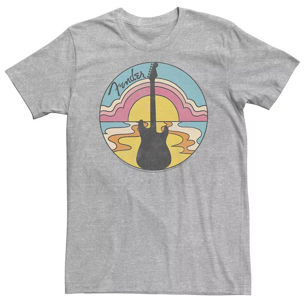 Big & Tall Fender Groovy Sunset Logo Tee, Men's,  Product Image