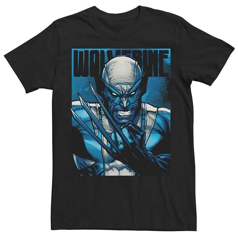 Men's Marvel Wolverine Claws Dark Poster Tee,  Product Image