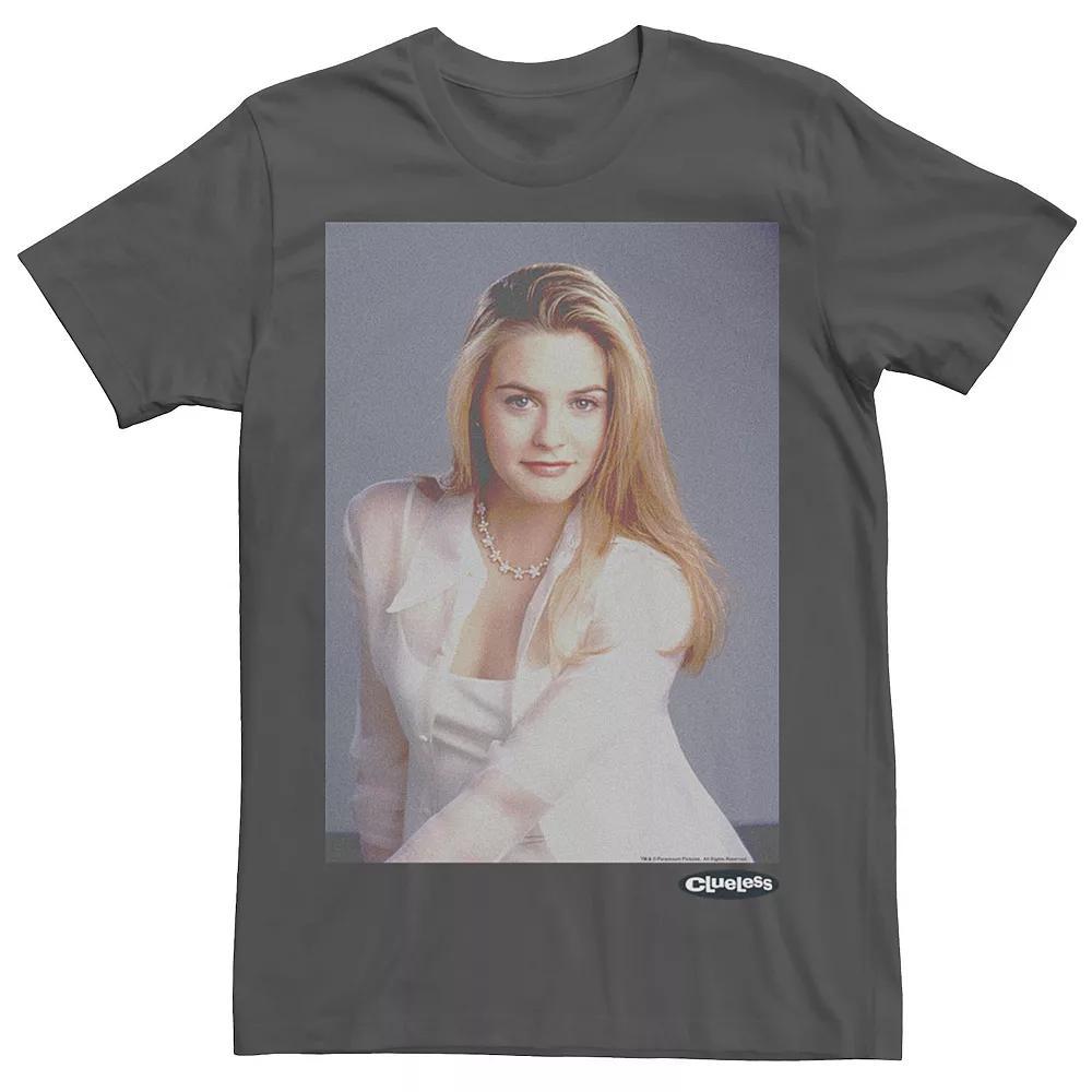 Men's Clueless Cher 90's Portrait Poster Tee,  Product Image