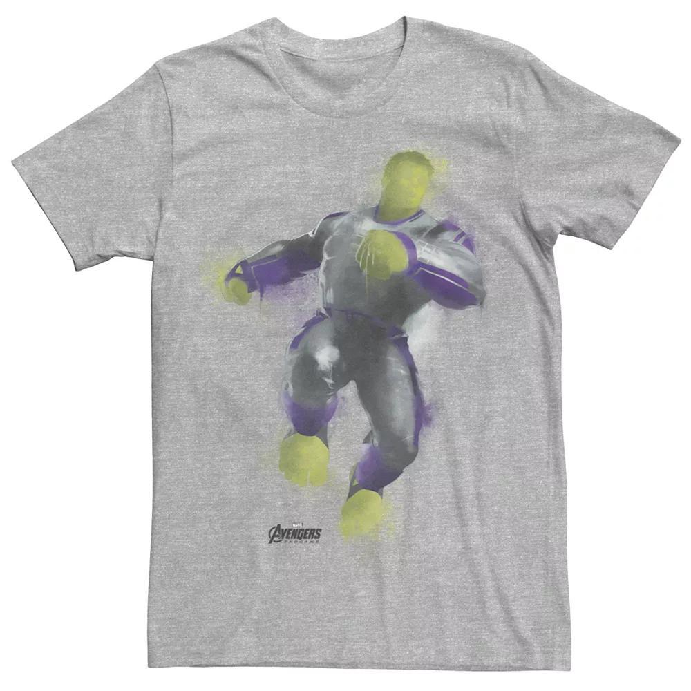 Men's Marvel Avengers Endgame Hulk Spray Paint Tee,  Product Image