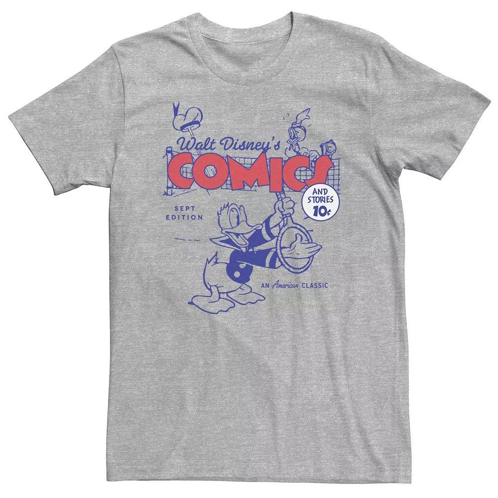 Big & Tall Disney Donald Duck Retro Comic Cover Hat Tee, Men's,  Product Image