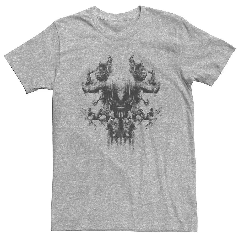 Big & Tall Marvel Avengers Endgame Character Smoke Skull Tee, Men's,  Product Image