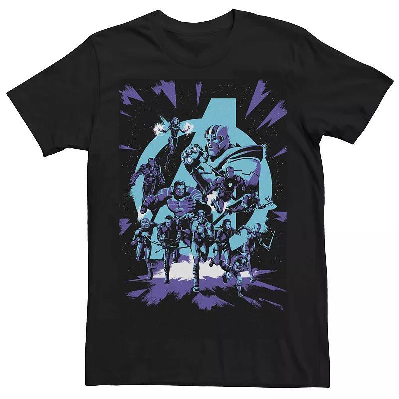 Mens Marvel Avengers: Endgame Pop Art Poster Tee Product Image