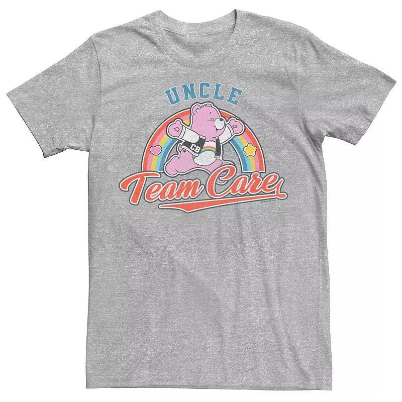 Men's Care Bears Uncle Team Graphic Tee, Size: 4XB, Athletic Grey Product Image