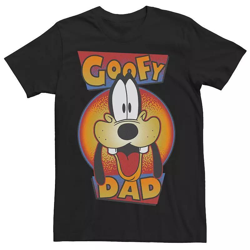 Big & Tall Disney A Goofy Movie Goofy Dad Tee, Men's, Size: 4XLT, Black Product Image