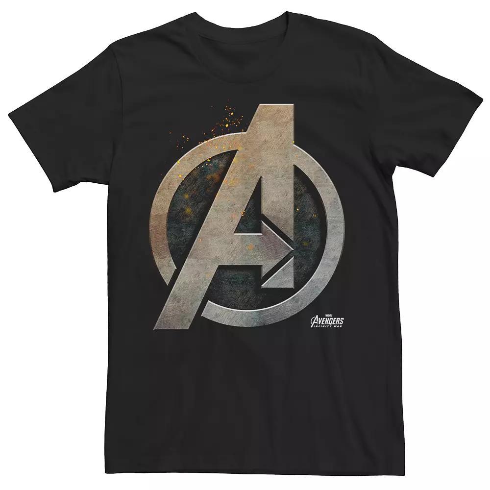 Big & Tall Marvel Avengers Infinity War Gauntlet Prism Tee, Men's,  Product Image