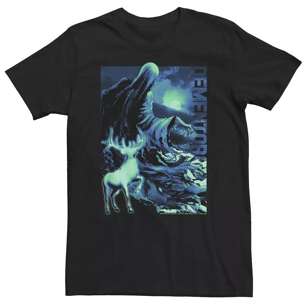 Big & Tall Harry Potter Dementor & Patronus Portrait Tee, Mens Product Image