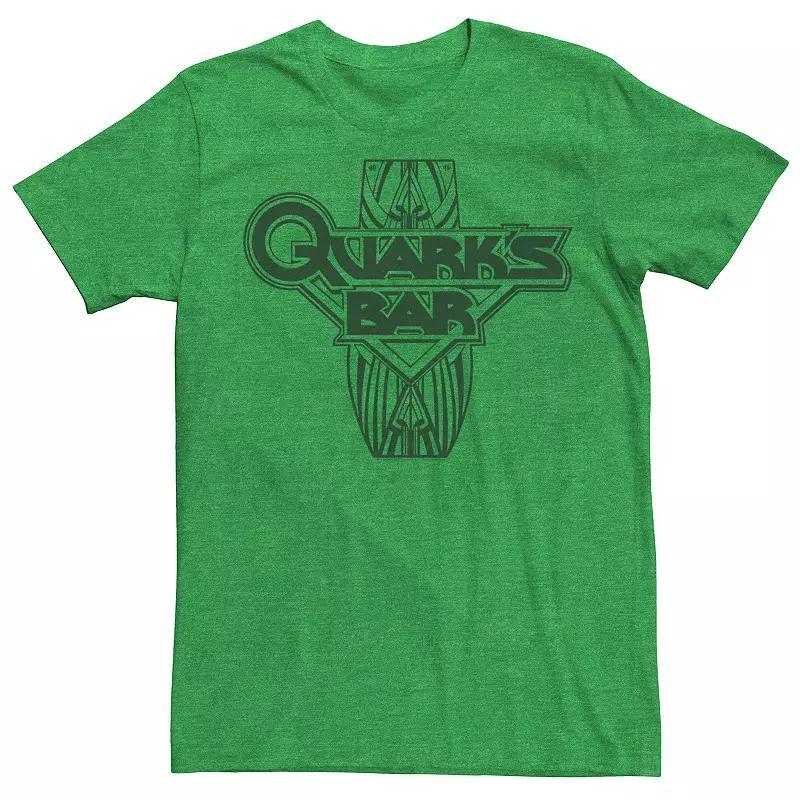 Mens Star Trek Quarks Bar St. Patricks Day Tee Kelly Grey Product Image