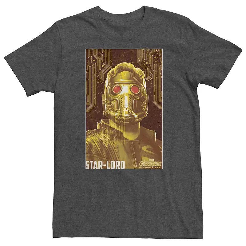 Men's Star Wars Slanting Chrome Logo Tee,  Product Image