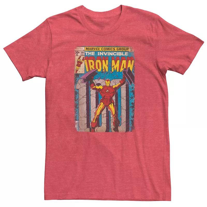 Men's Marvel Hulk Smashing Through The Snow Son Tee, Size: XXL, Kelly Product Image