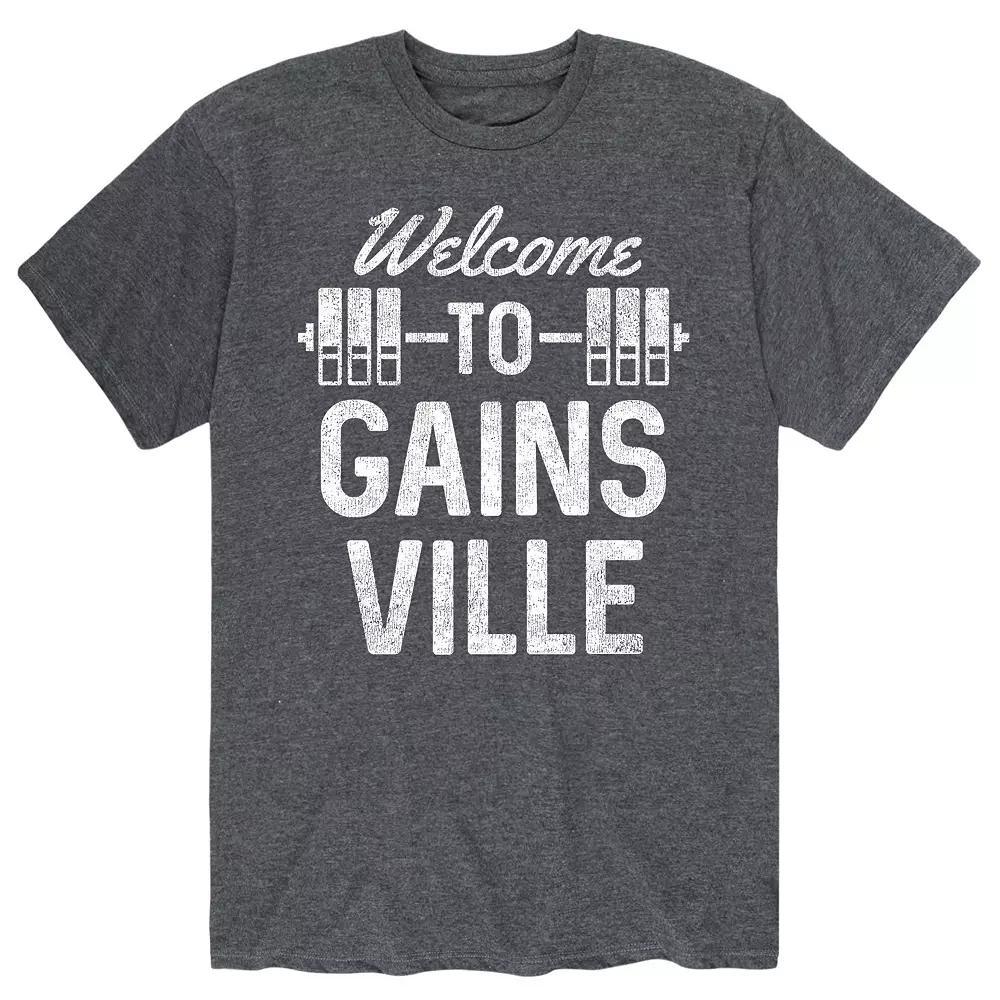 Men's Welcome To Gainsville Tee, Size: Medium, Black Product Image