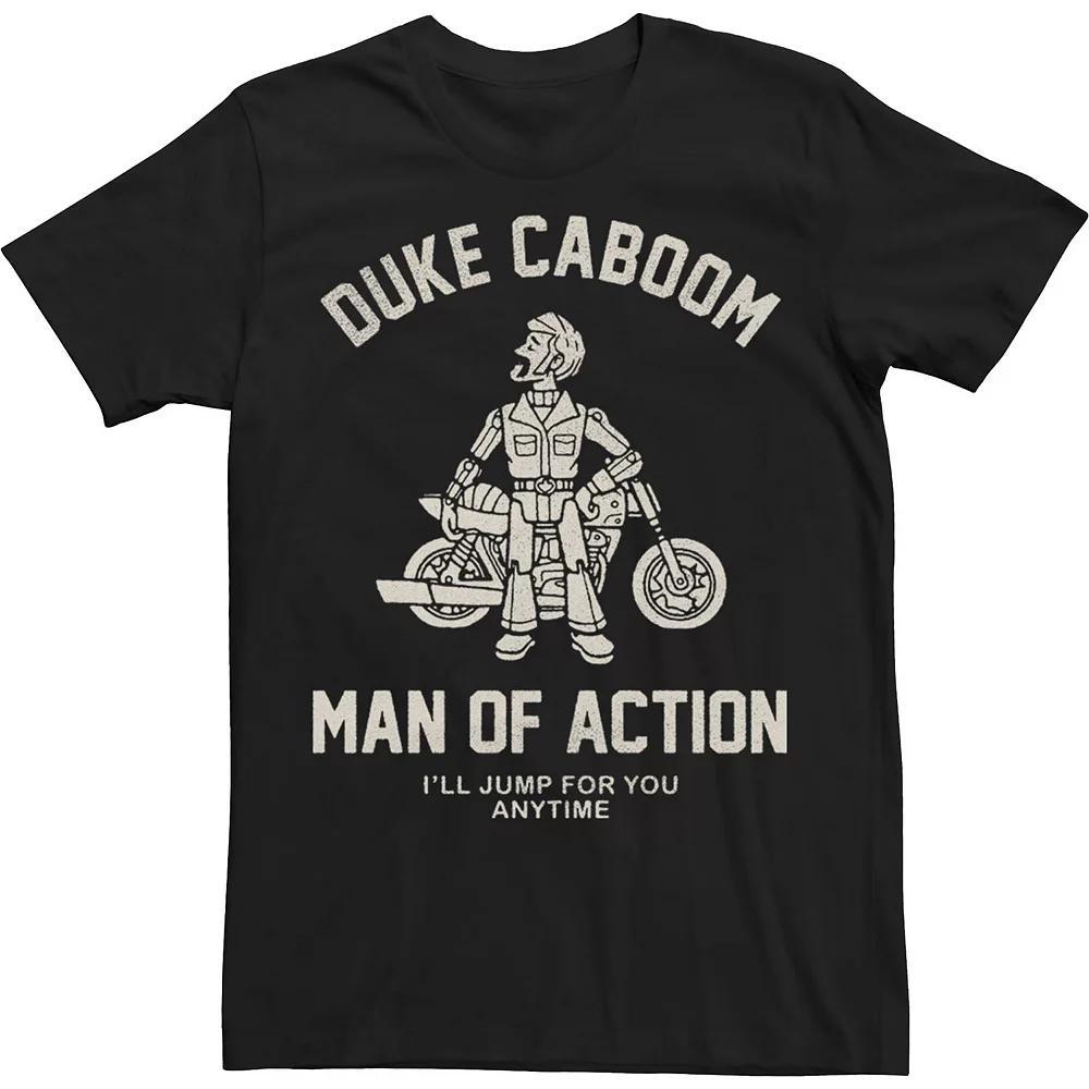 Big & Tall Disney / Pixar Toy Story Duke Caboom Man Of Action Tee, Men's,  Product Image