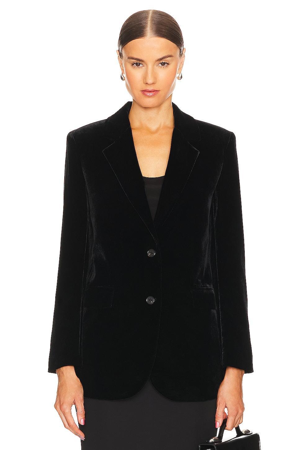 Slim Tailored Velvet Jacket Product Image