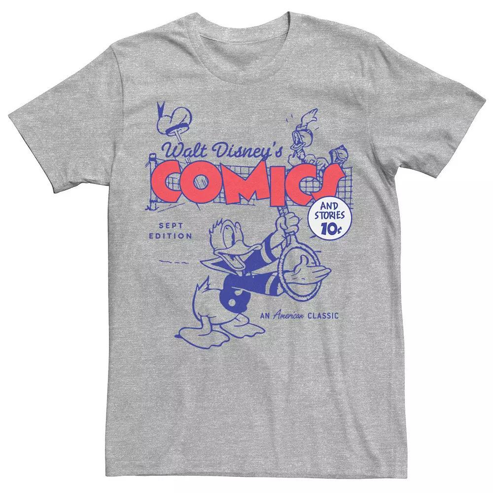 Disney's Donald Duck Retro Comic Cover Hat Men's Tee,  Product Image