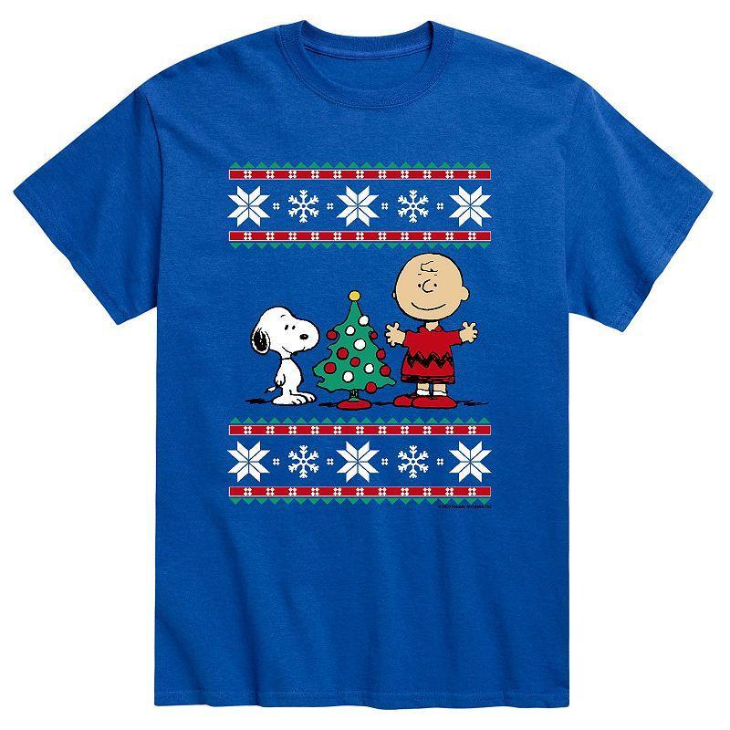 Mens Peanuts Snoppy Charlie Tee Product Image