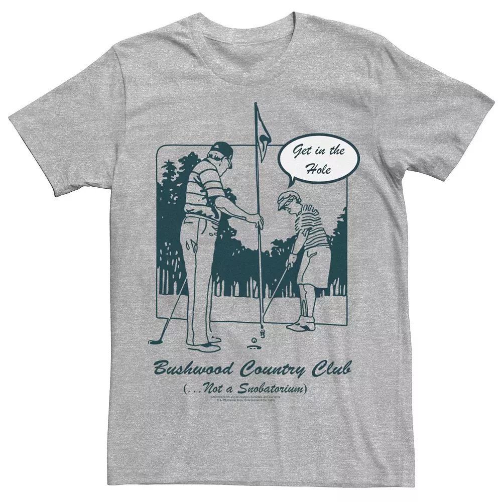 Men's Caddyshack Bushwood Comic Humor Tee, Size: 3XL, Athletic Grey Product Image