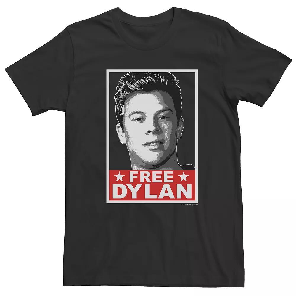 Men's American Vandal Free Dylan Poster Tee,  Product Image