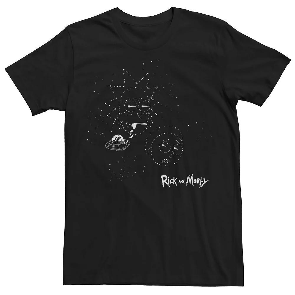 Men's Rick And Morty Galactic Face Tee,  Product Image