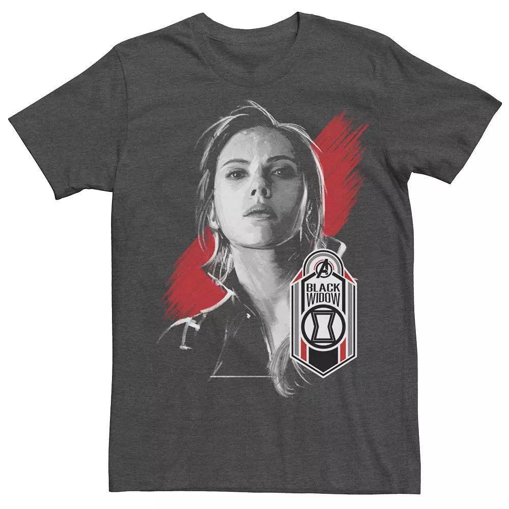 Men's Marvel Avengers Endgame Black Widow Tag Tee,  Product Image