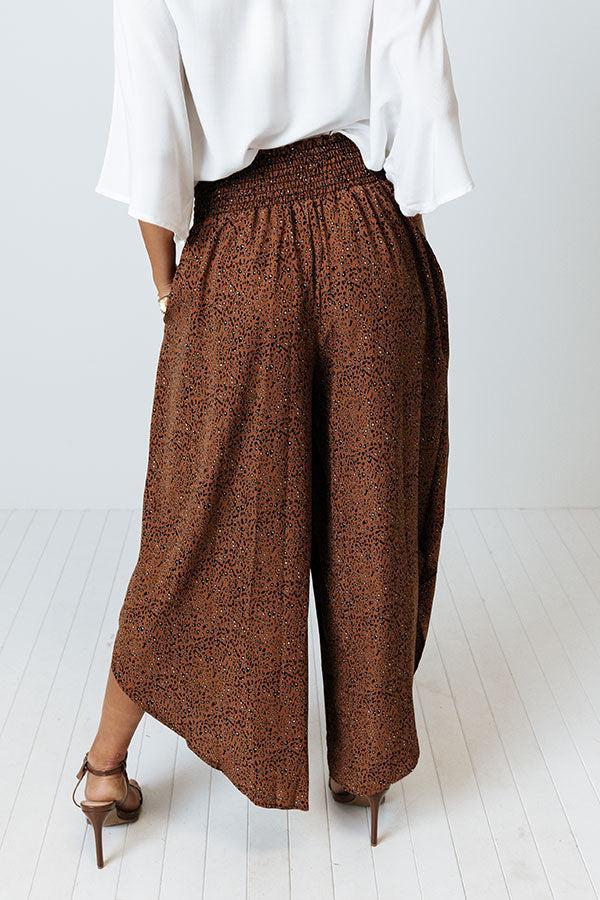 Good Dream Leopard Pants In Cinnamon Product Image