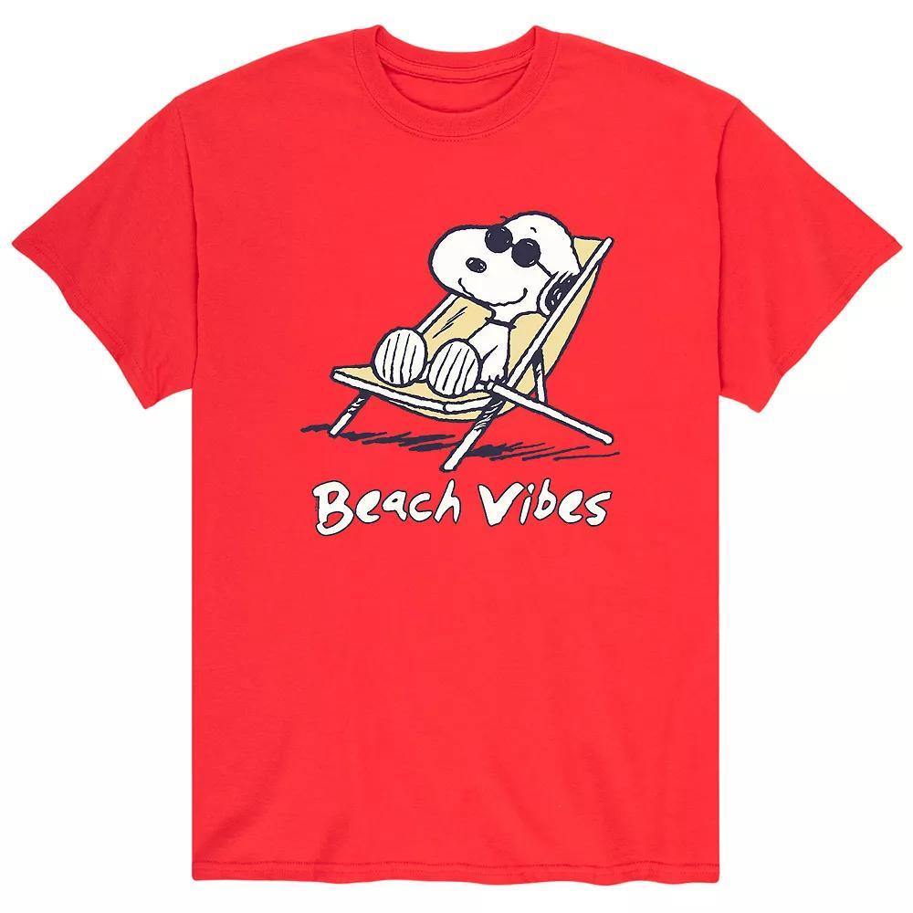 Men's Peanuts Snoopy Beach Vibe Tee,  Product Image