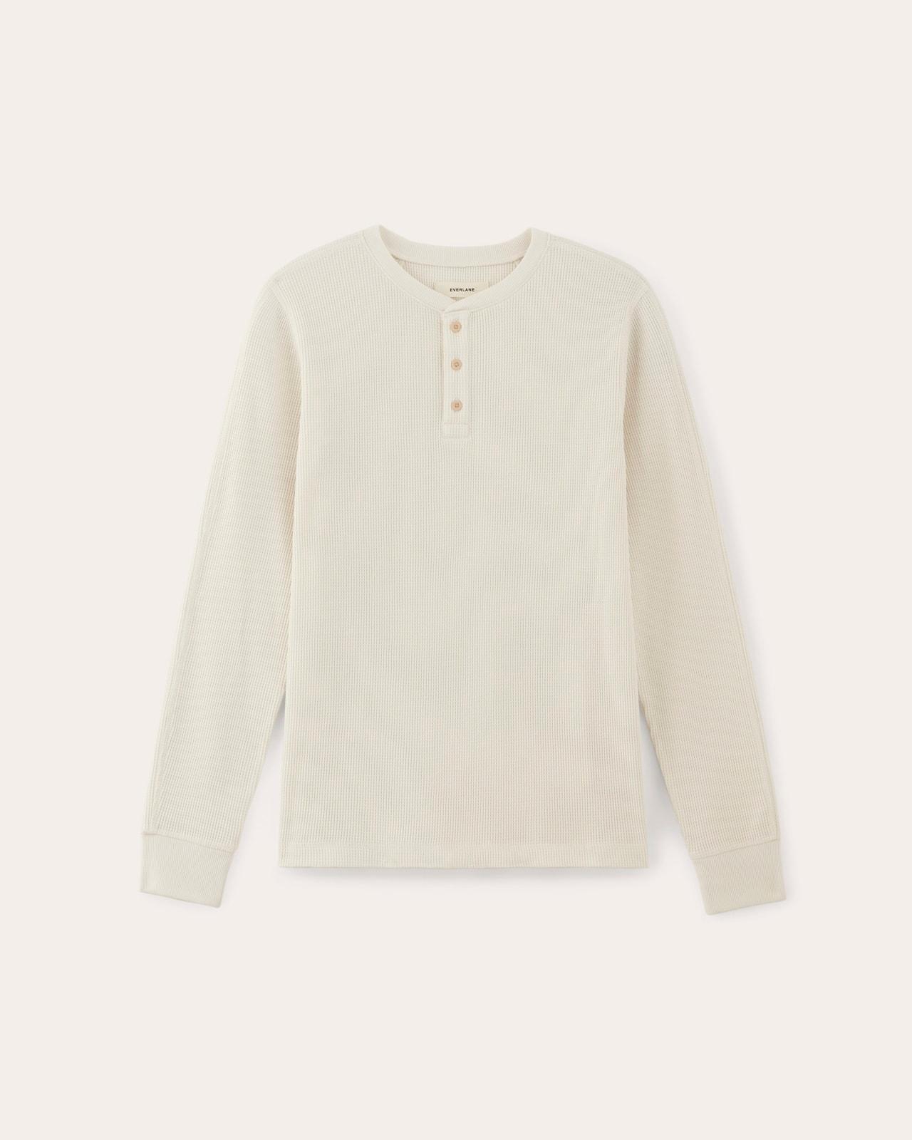 The Waffle Long-Sleeve Henley Product Image