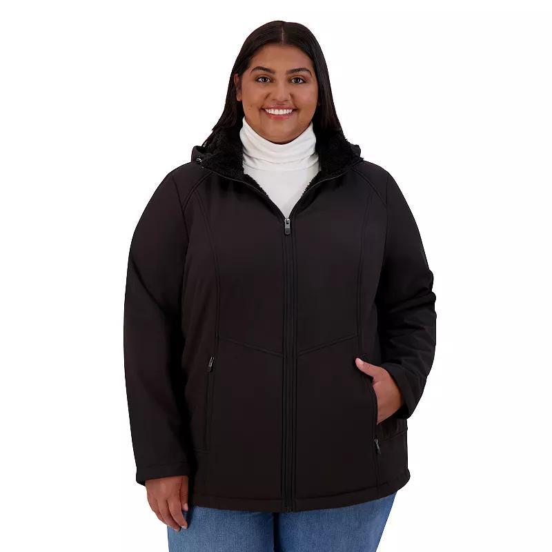 Plus Size ZeroXposur Lillian Soft Shell Jacket, Womens Product Image