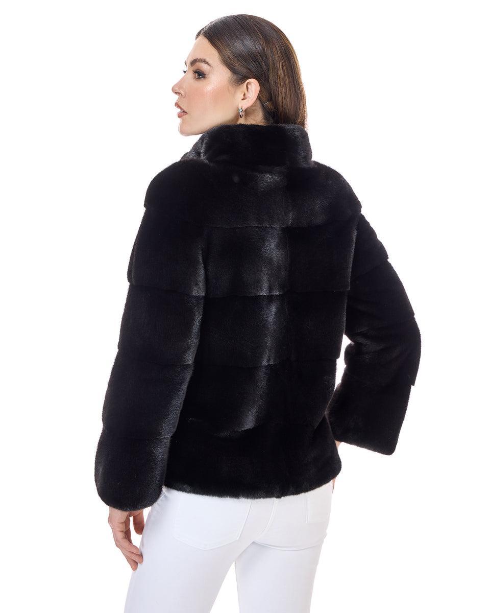 Horizontal Mink Jacket Product Image