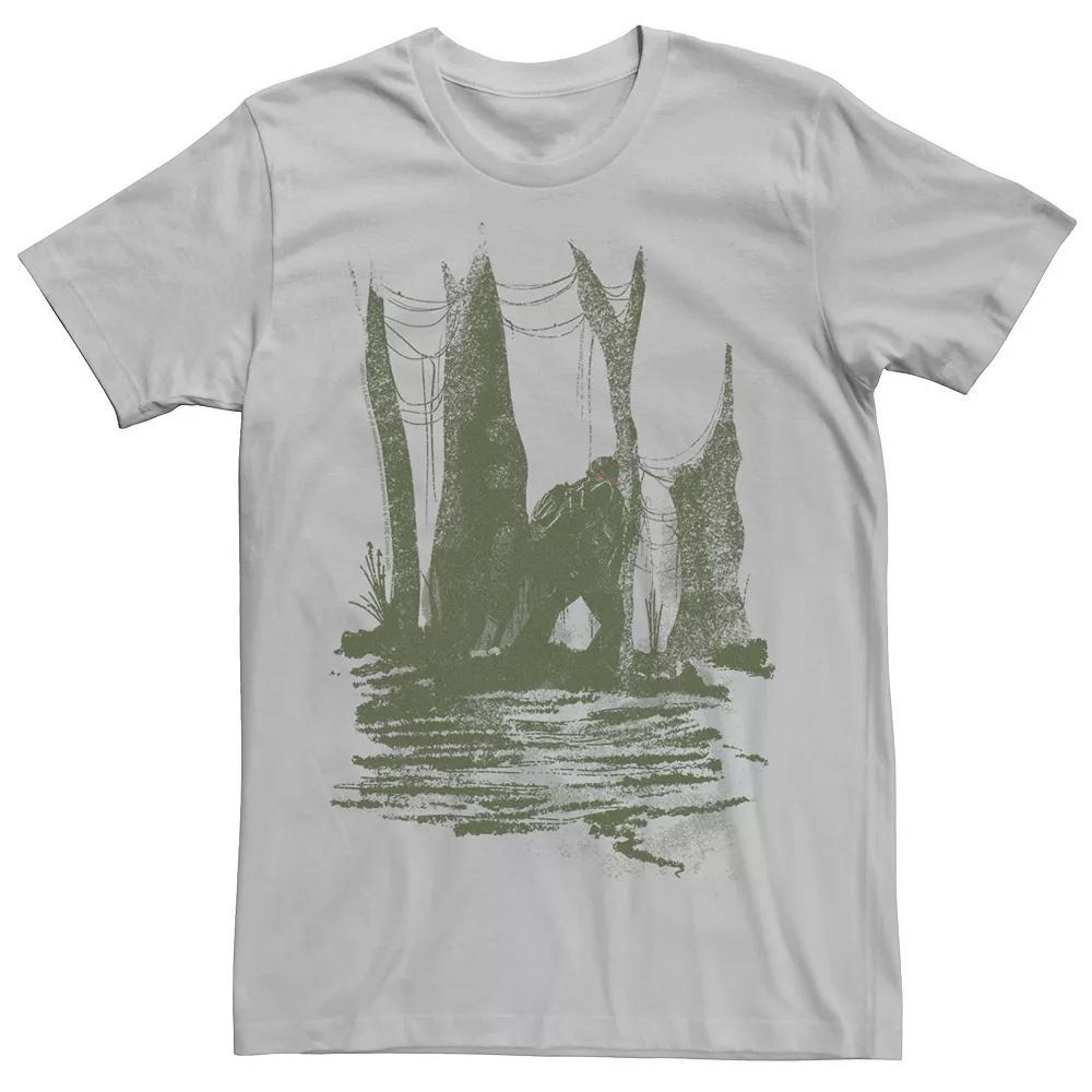 Men's DC Fandome Justice League Swamp Thing Portrait Tee, Size: Large, Silver Product Image