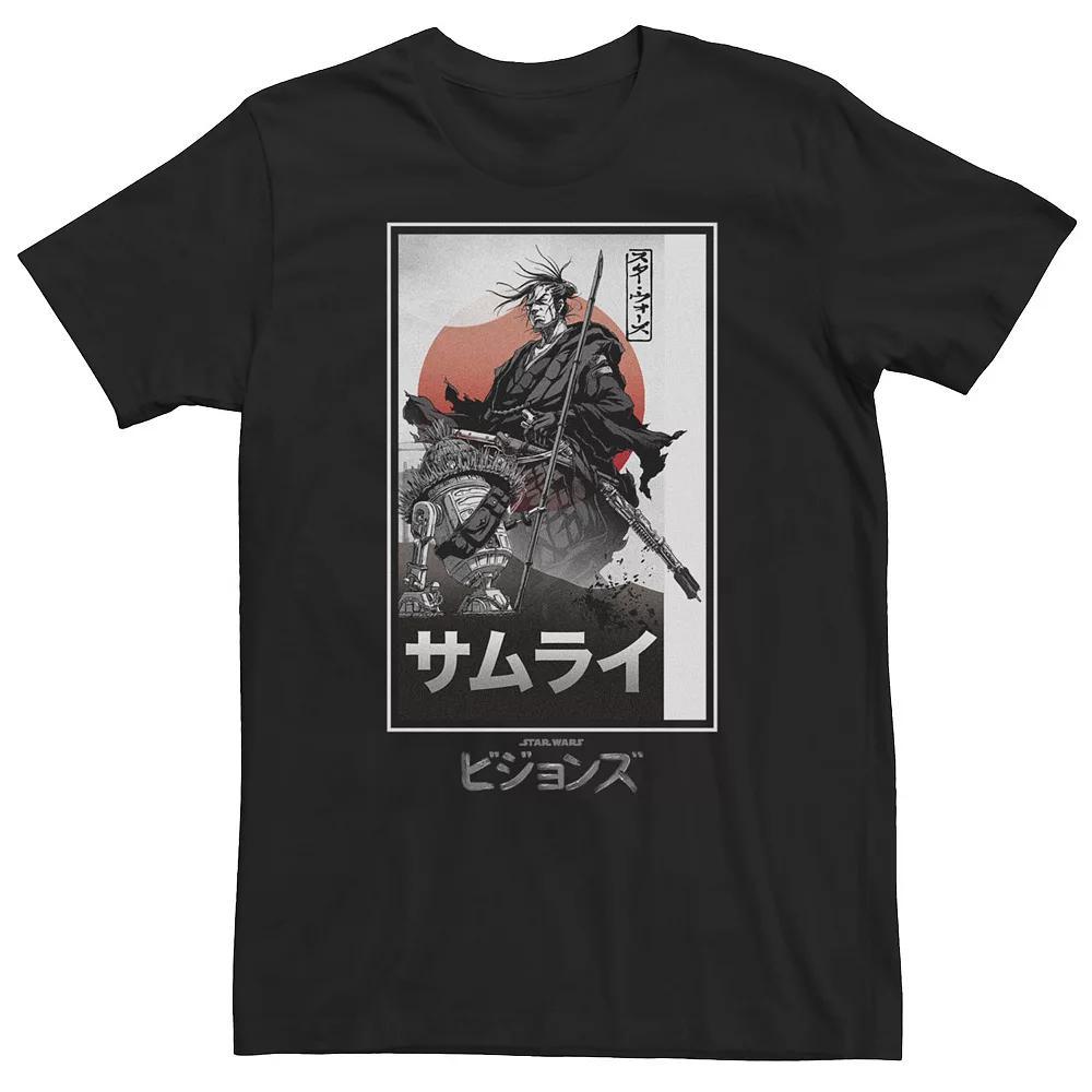 Big &amp; Tall Star Wars: Visions Samurai Box Up Poster Tee, Boy&#x27;s,  Product Image
