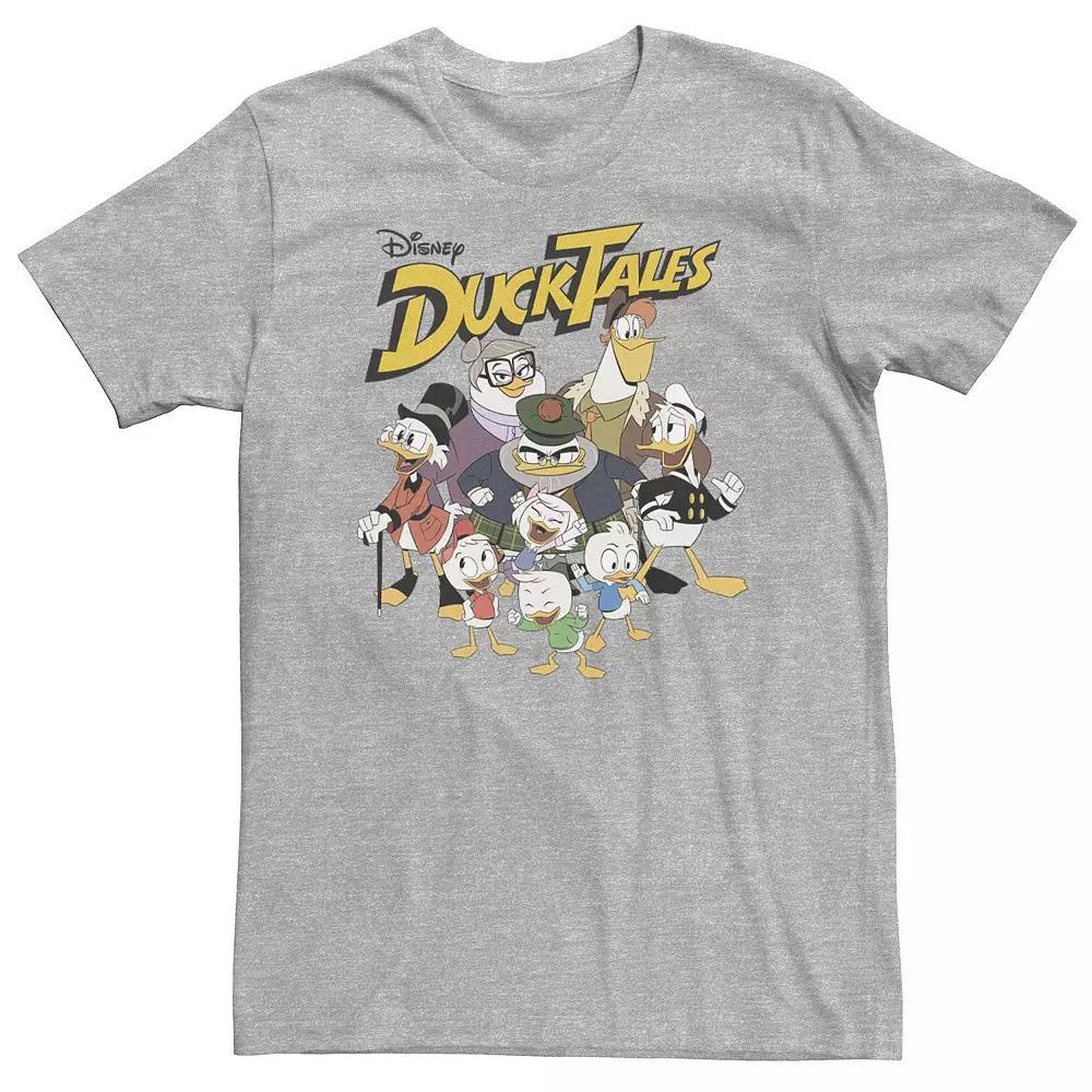 Big & Tall Disney DuckTales Group Shot Logo Tee, Men's,  Product Image