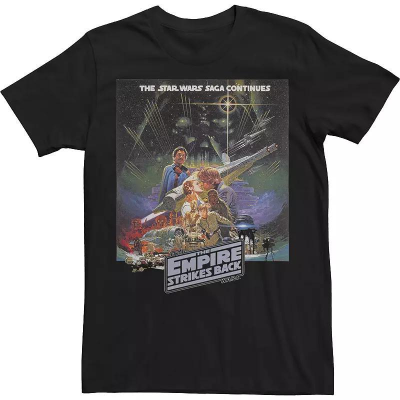 Big & Tall Star Wars: The Empire Strikes Back 40 Years Poster Tee, Men's,  Product Image