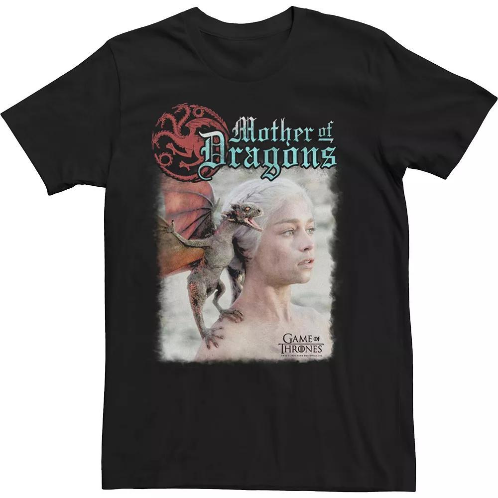 Men's Game Of Thrones Mother Of Dragons Photo Real Tee,  Product Image