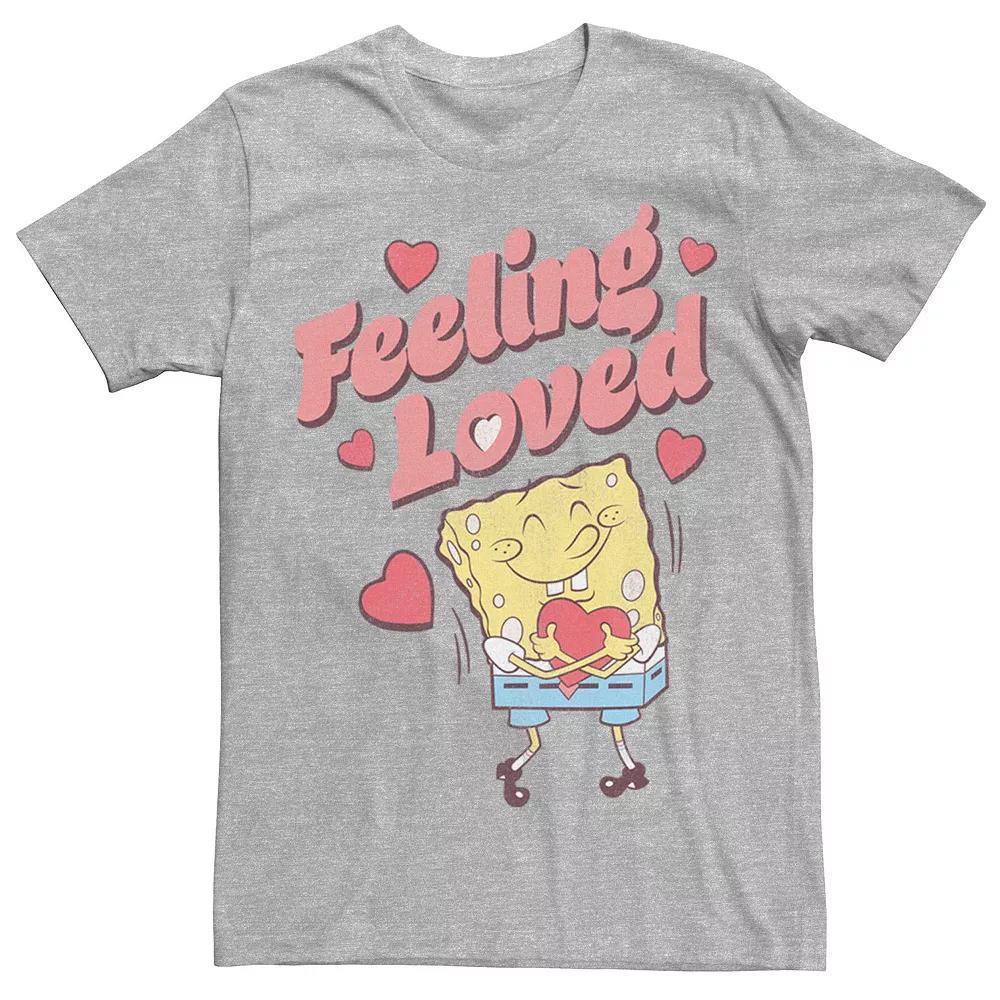 Big & Tall SpongeBob Feeling Loved Tee, Men's,  Product Image