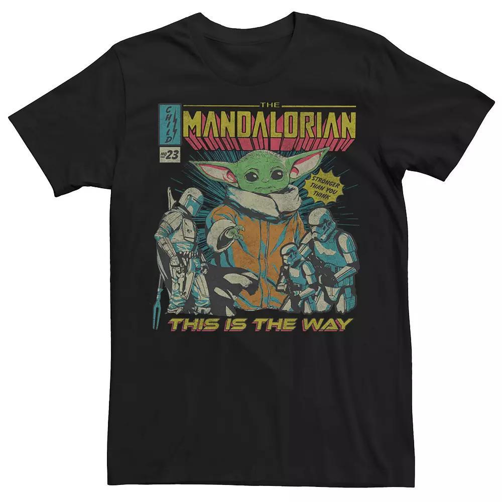 Men's Star Wars The Mandalorian This Is The Way Comic Cover Tee,  Product Image