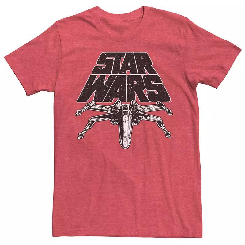 Men's Star Wars X-Wing Retro Logo Space Tee,  Product Image