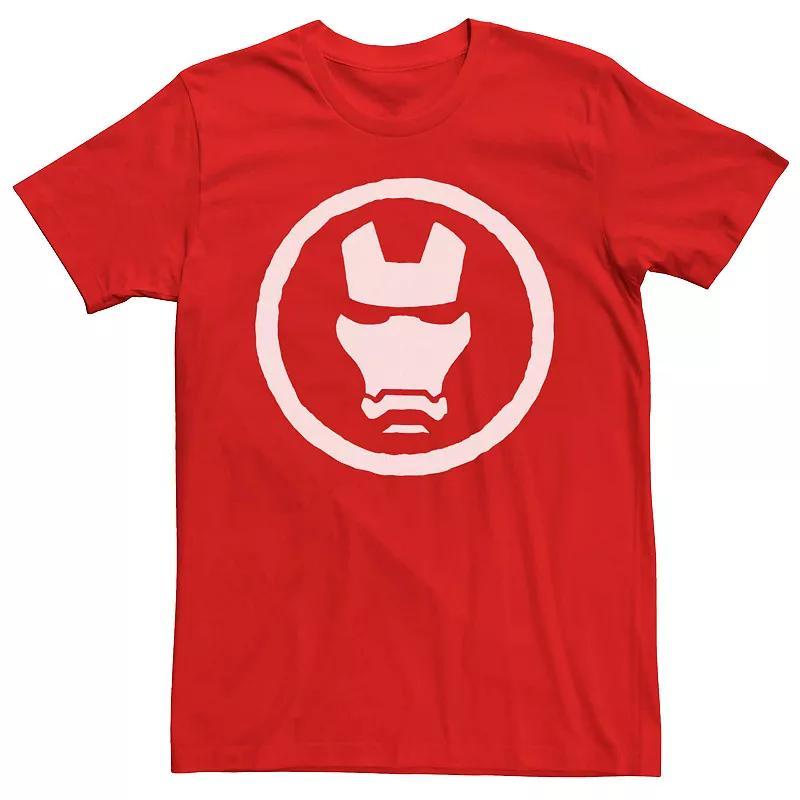 Mens Marvel Iron Man Circle Logo Tee Product Image