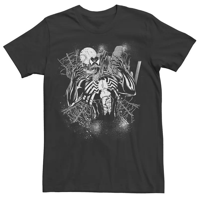 Men's Marvel Venom's Lair Graphic Tee, Size: Medium, Black Product Image