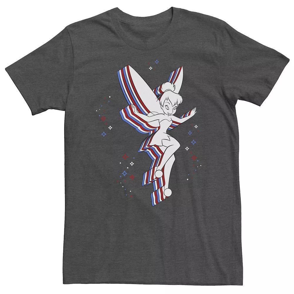 Big & Tall Disney Peter Pan Tinker Bell Americana Tee, Men's,  Product Image