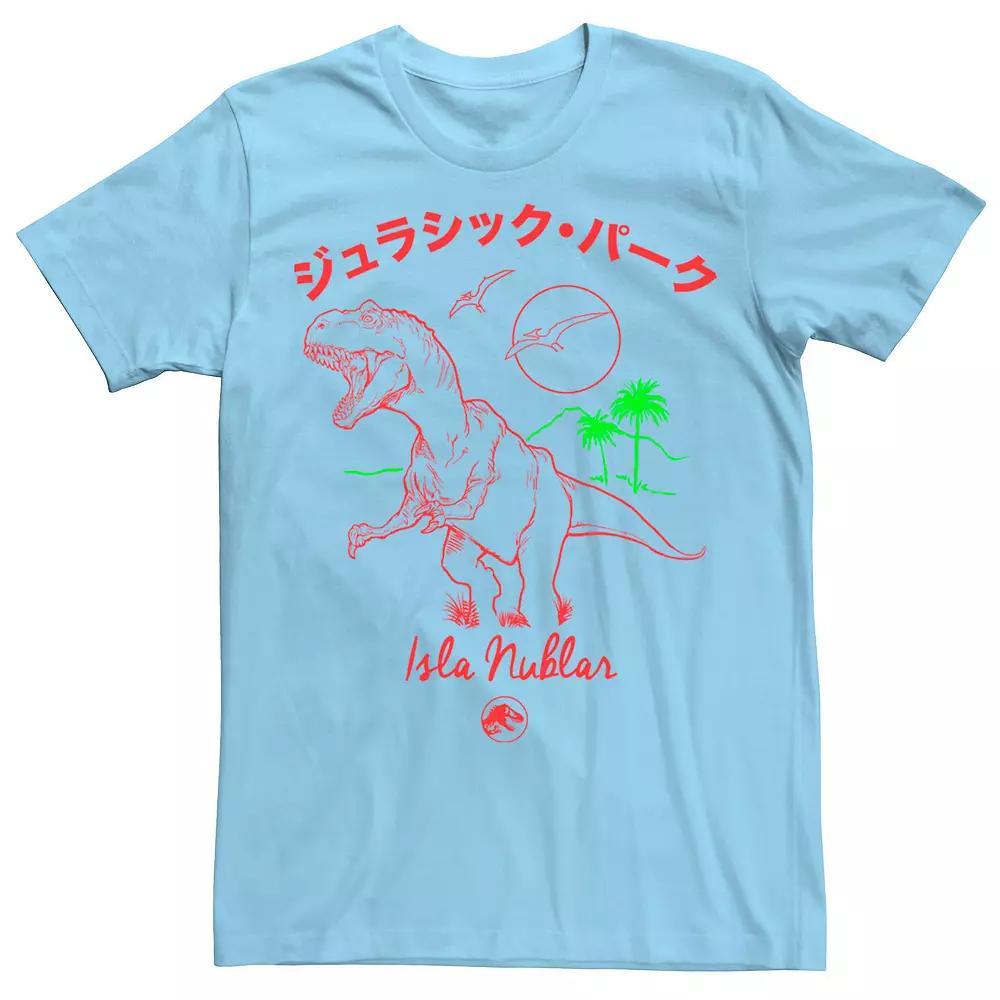 Men's Jurassic Park Kanji T Rex Outline Tee,  Product Image