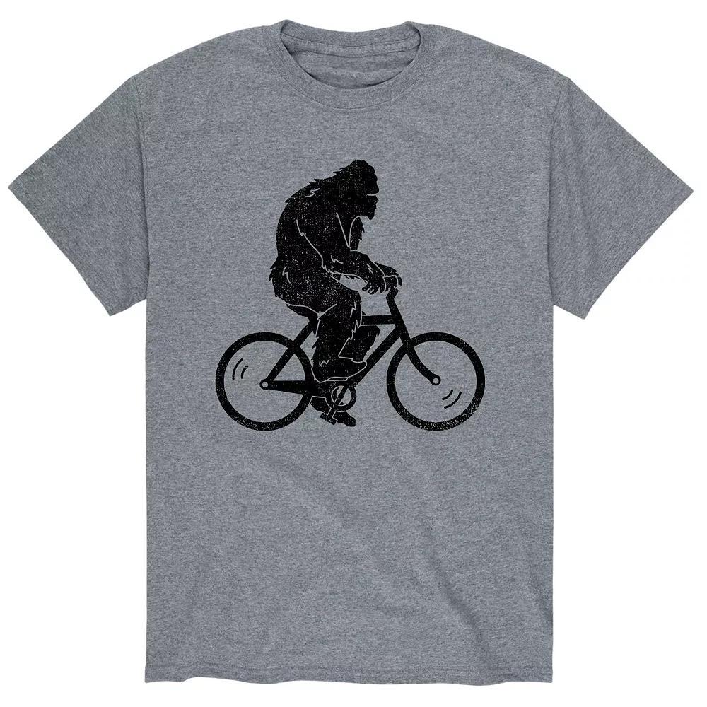 Men's Sasquatch Bike Tee, Size: Small, Gray Product Image