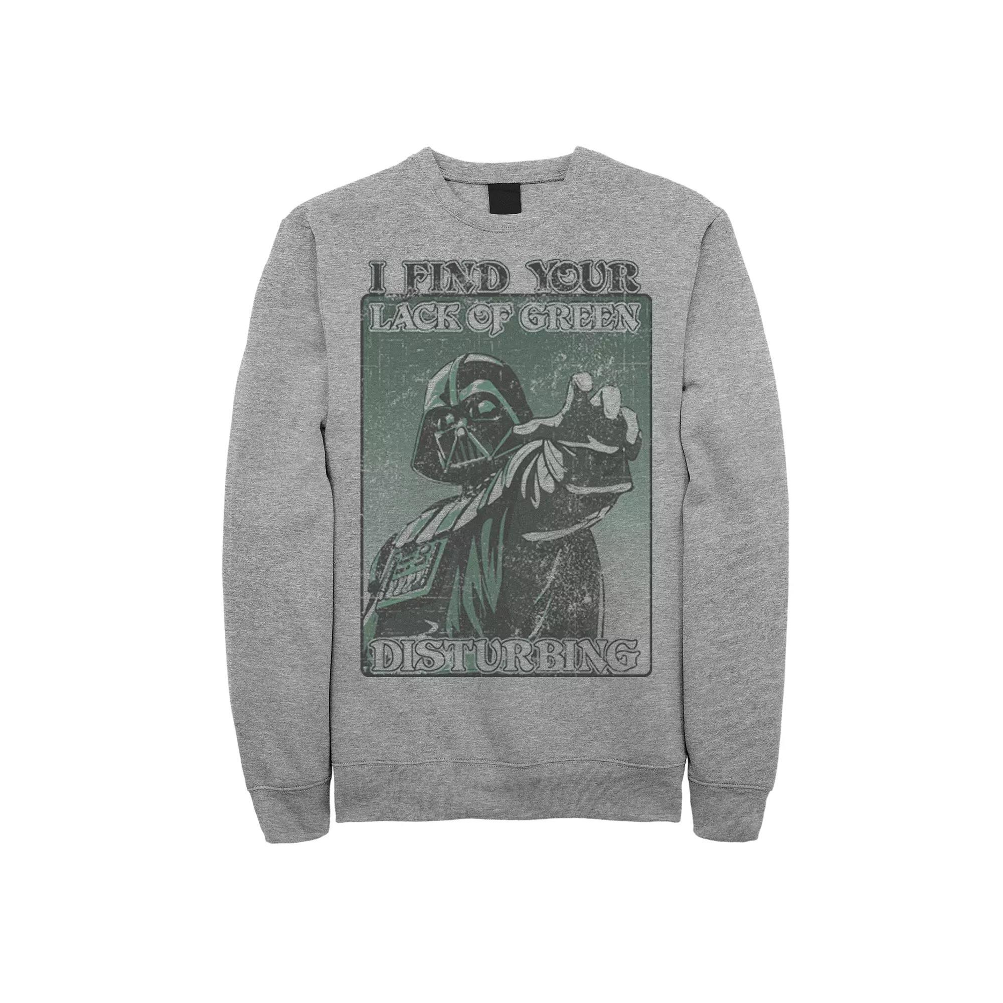 Men's Star Wars Darth Vader "Lack Of Green" Sweatshirt,  Product Image