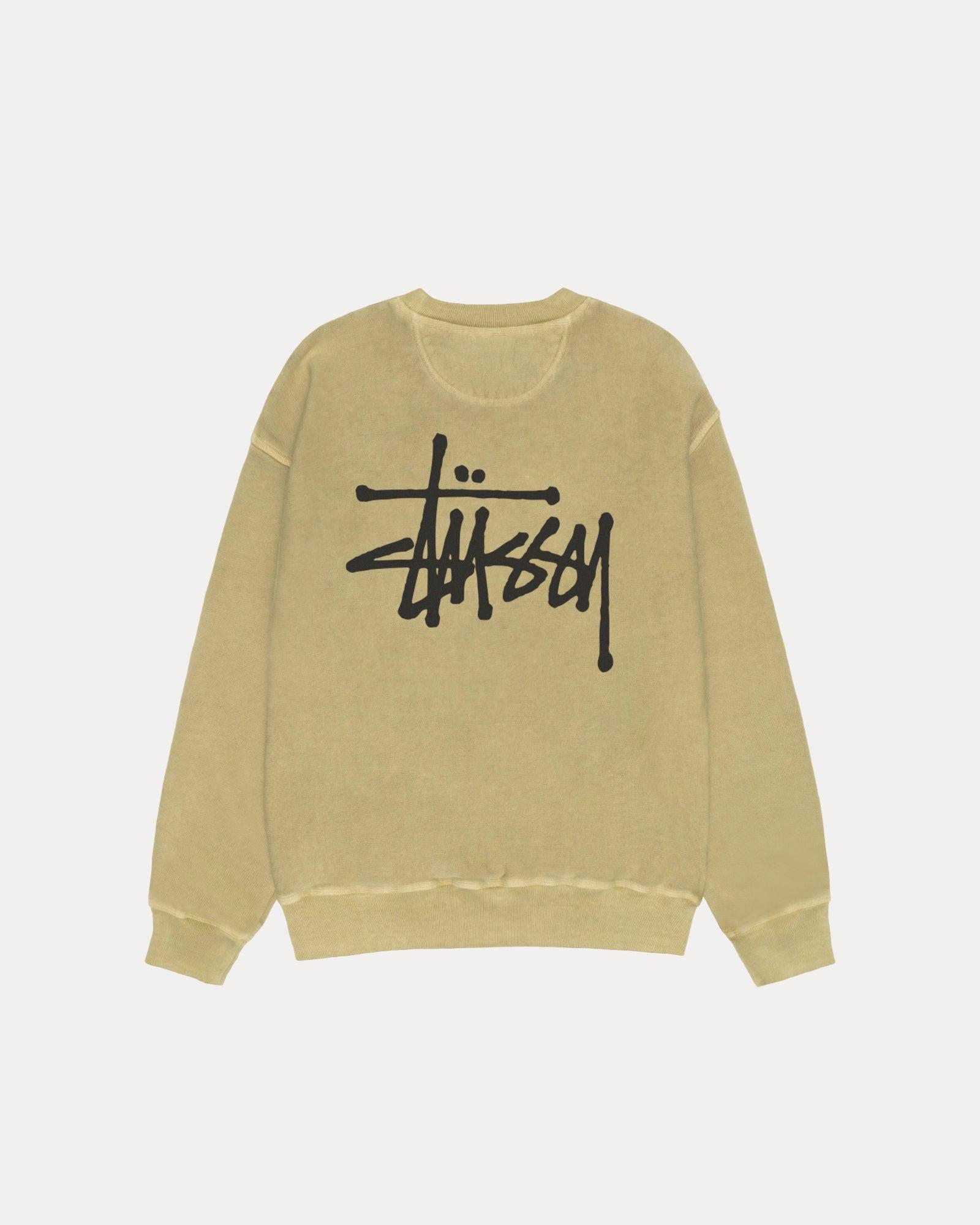 BASIC STÜSSY CREW PIGMENT DYED Male Product Image