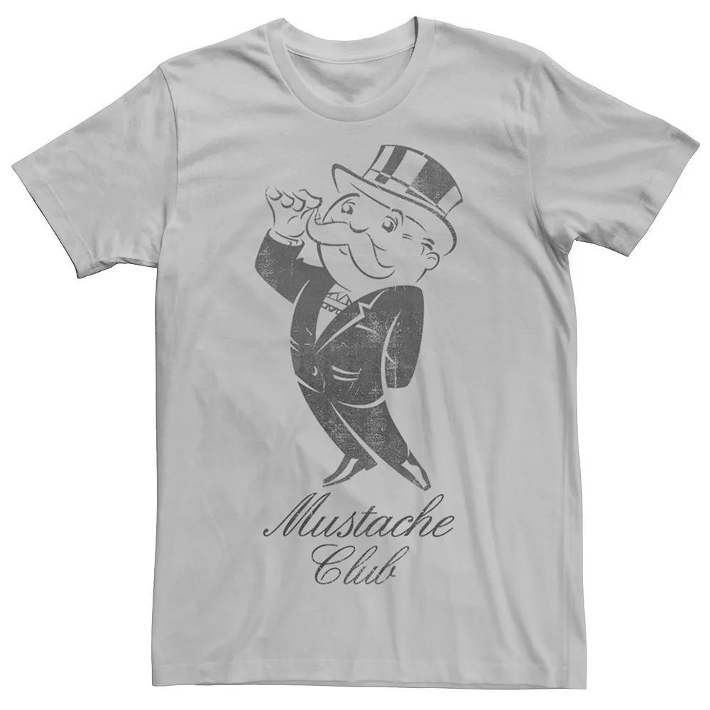 Men's Monopoly Man Mustache Club Graphic Tee,  Product Image