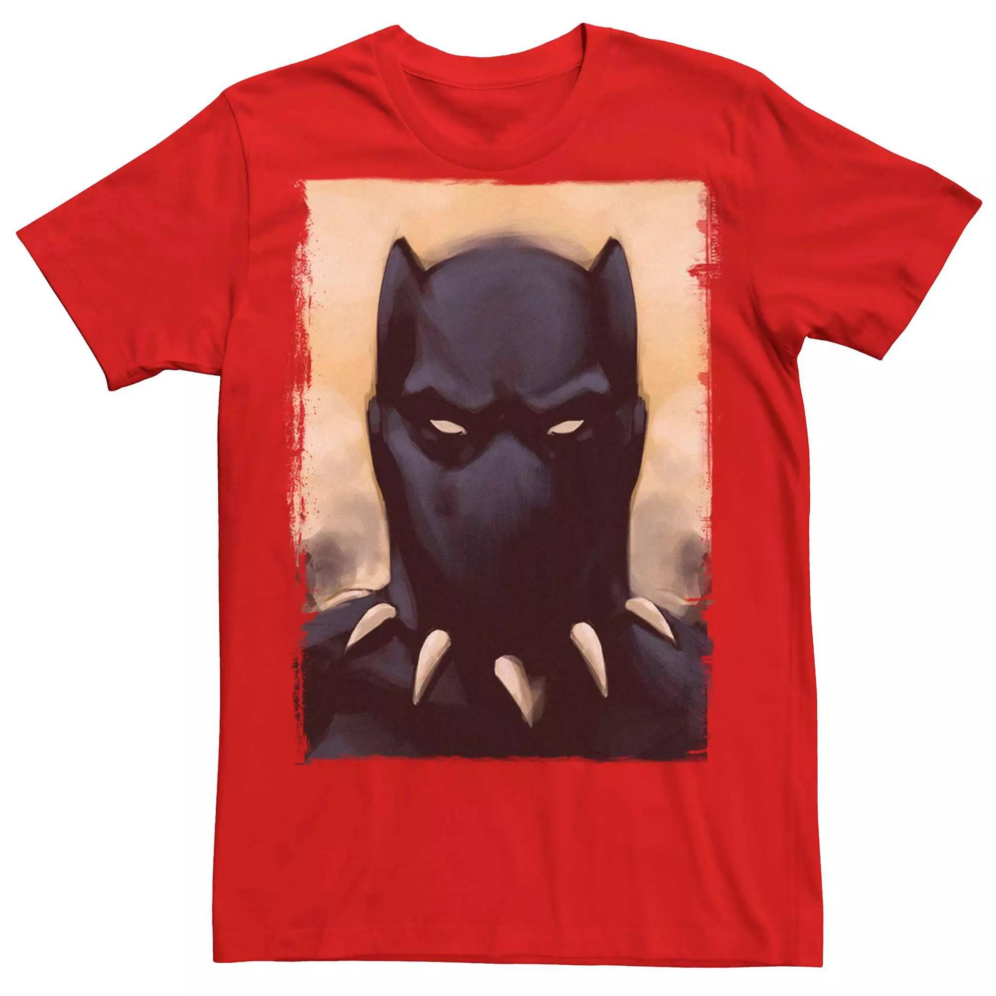 Men's Marvel Black Panther Painted Portrait Tee,  Product Image