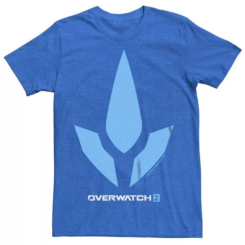 Men's Overwatch 2 Echo Icon Graphic Tee, Size: XS, Royal Grey Product Image