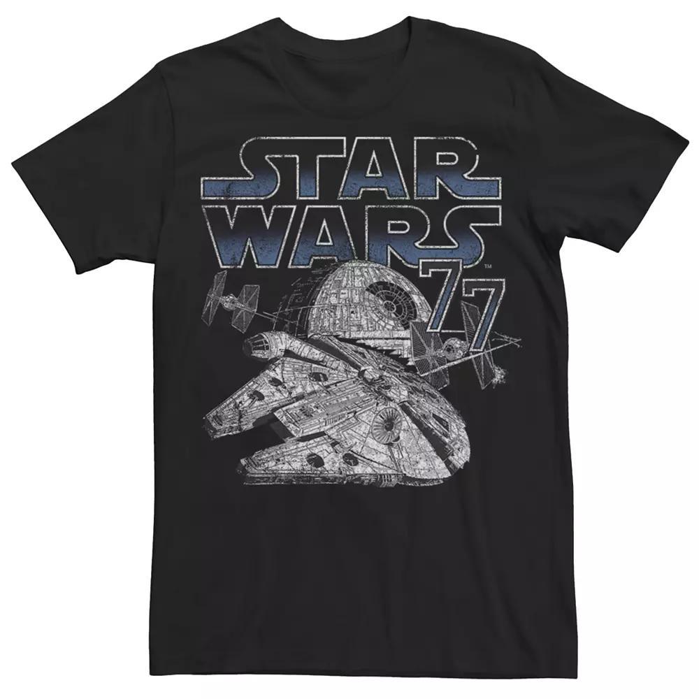 Men's Star Wars Space Battle Poster Tee,  Product Image