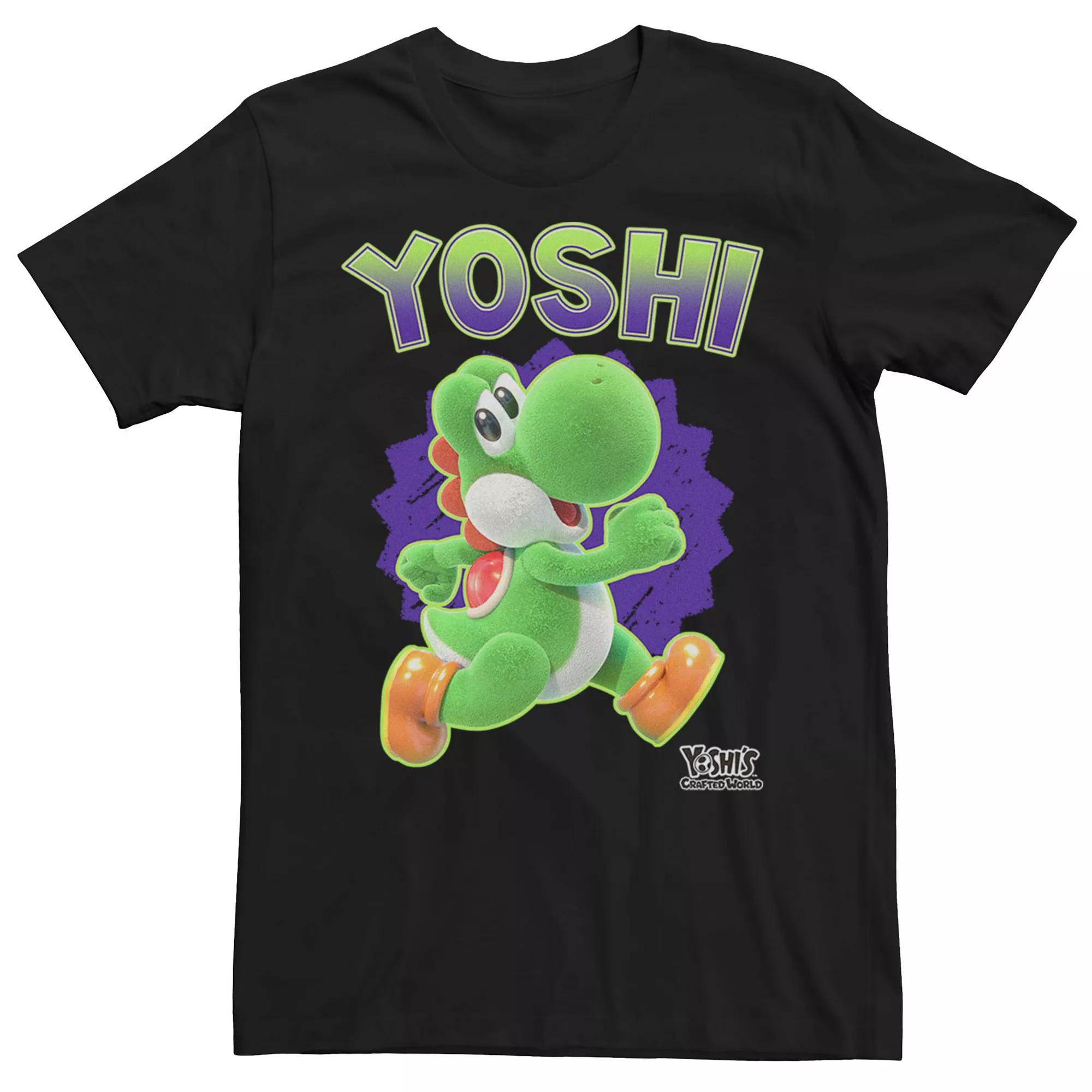 Men's Nintendo Yoshi's Crafted World Tee,  Product Image