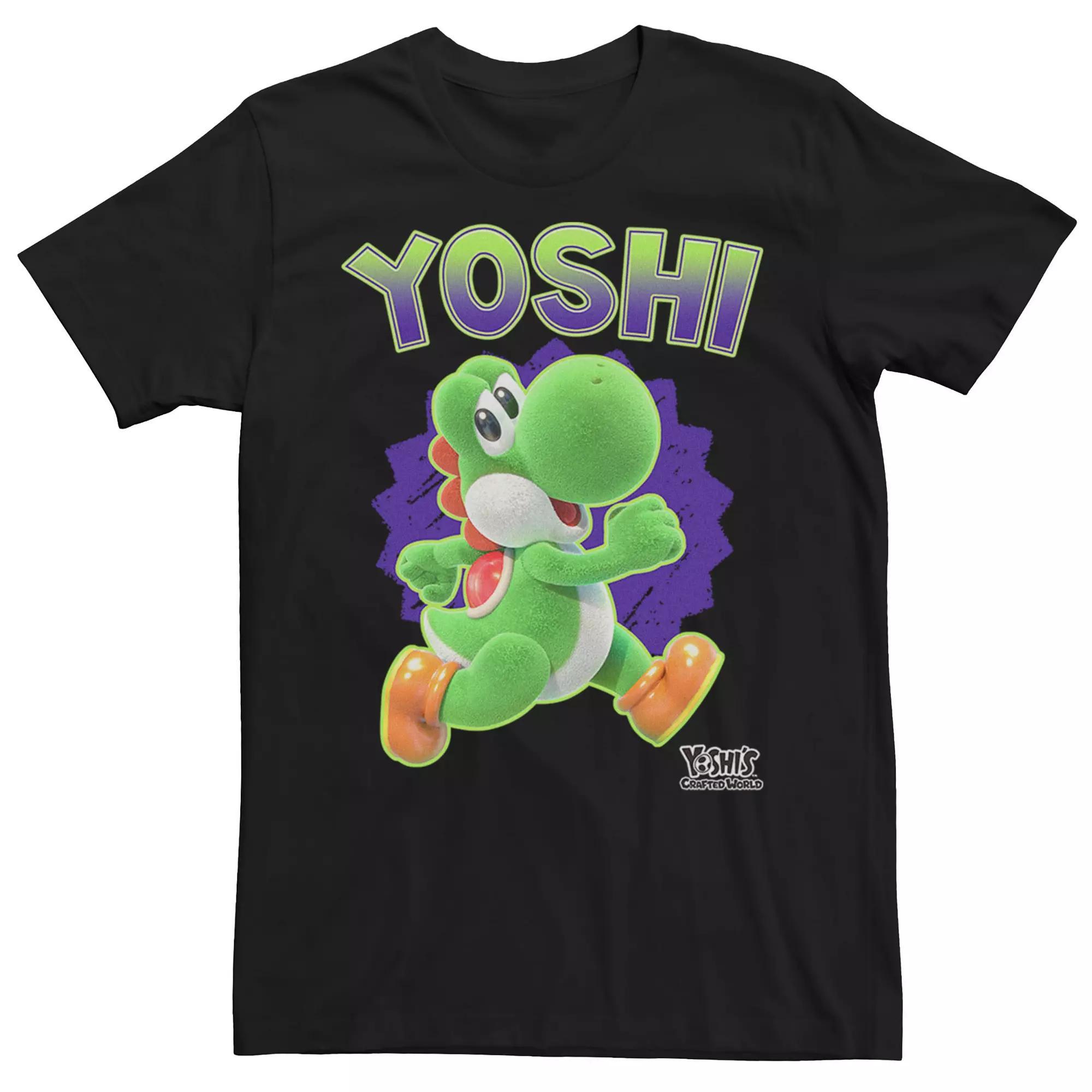 Men's Nintendo Yoshi's Crafted World Tee,  Product Image