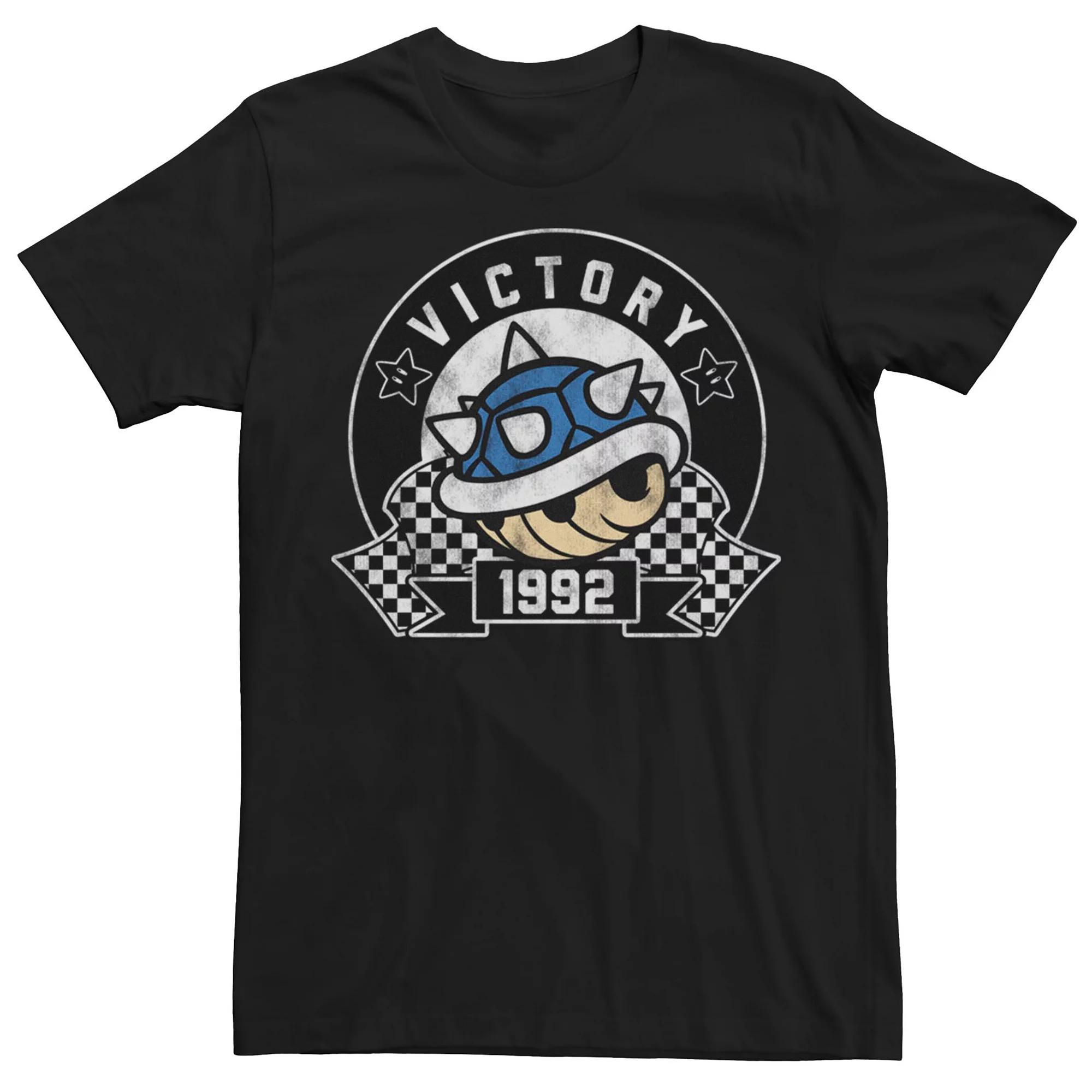 Men's Nintendo Mario Kart Blue Shell Victory Short Sleeve Tee,  Product Image